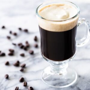 Liqueur Coffees with Cream